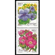 Suecia Sweden 2043/44 1998 Flora Flor de pantano MNH