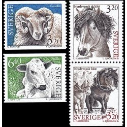 Suecia Sweden 1786/89 1994 Animales rde cría MNH Suecia Sweden 1786/89 1994 Animales rde cría MNH