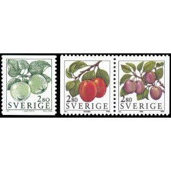 Suecia Sweden 1790/92 1994 Frutas MNH Suecia Sweden 1790/92 1994 Frutas MNH