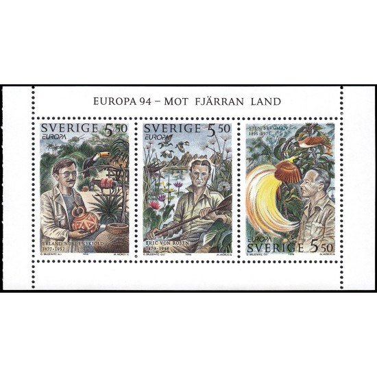 Suecia Sweden 1822/24 1994 Europa y los descubrimientos MNH Suecia Sweden 1822/24 1994 Europa y los descubrimientos MNH