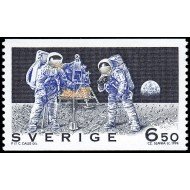 Suecia Sweden 1806 1994 25 aniv. del primer hombre en la luna MNH