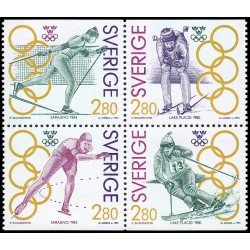 Suecia Sweden 1682/85 1992 Campeones suecos con medalla de oro en los Juegos olímpicos MNH Suecia Sweden 1682/85 1992 Campeones suecos con medalla de oro en los Juegos olímpicos MNH