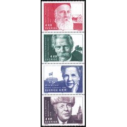 Suecia Sweden 1673/76 1991 Galardonados del premio Nobel de la Paz MNH Suecia Sweden 1673/76 1991 Galardonados del premio Nobel de la Paz MNH
