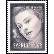 Suecia Sweden 3039 2015 Personalidades Centenario del nacimiento de la actriz sueca Ingrid Bergman MNH
