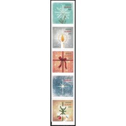 Suecia Sweden 3059/63 2015 Navidad Las estrellas Autoadhesivos Suecia Sweden 3059/63 2015 Navidad Las estrellas Autoadhesivos