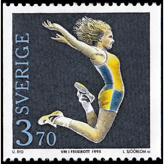 Suecia Sweden 1864 1995 Campeonato del mundo de atletismo en Suecia MNH Suecia Sweden 1864 1995 Campeonato del mundo de atletismo en Suecia MNH