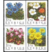 Suecia Sweden 1867/70 1995 Flores de montaña suecas MNH