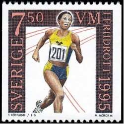 Suecia Sweden 1876 1995 Campeonatos del mundo de atletismo en Goteborg MNH Suecia Sweden 1876 1995 Campeonatos del mundo de atletismo en Goteborg MNH