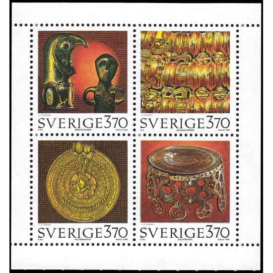 Suecia Sweden 1888/91 1995 Tesoros antiguos MNH Suecia Sweden 1888/91 1995 Tesoros antiguos MNH