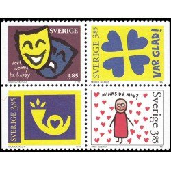 Suecia Sweden 1933/36 1996 Sellos con mensajes MNH Suecia Sweden 1933/36 1996 Sellos con mensajes MNH