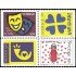 Suecia Sweden 1933/36 1996 Sellos con mensajes MNH