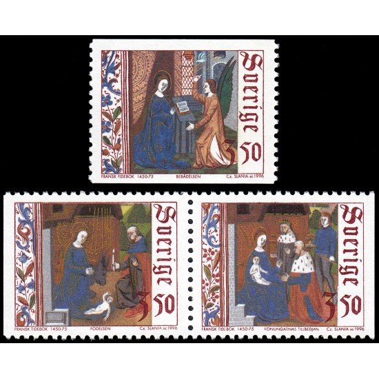 Suecia Sweden 1951/53 1996 Navidad MNH Suecia Sweden 1951/53 1996 Navidad MNH