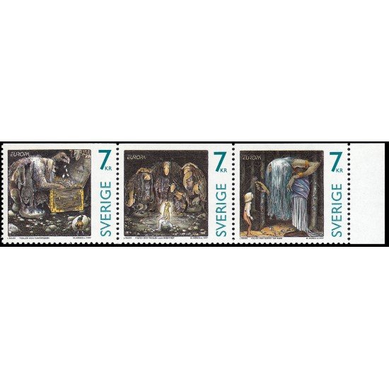 Suecia Sweden 1983/85 1997 Europa Cuentos y leyendas MNH Suecia Sweden 1983/85 1997 Europa Cuentos y leyendas MNH