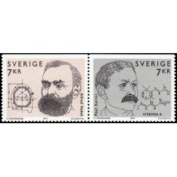 Suecia Sweden 2007/08 1997 Premios Nobel Emisión conjunta con Suiza MNH Suecia Sweden 2007/08 1997 Premios Nobel Emisión conjunta con Suiza MNH