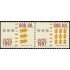 Suecia Sweden 2012/13 1997 Navidad Galleta de especias cerditos y personajes MNH