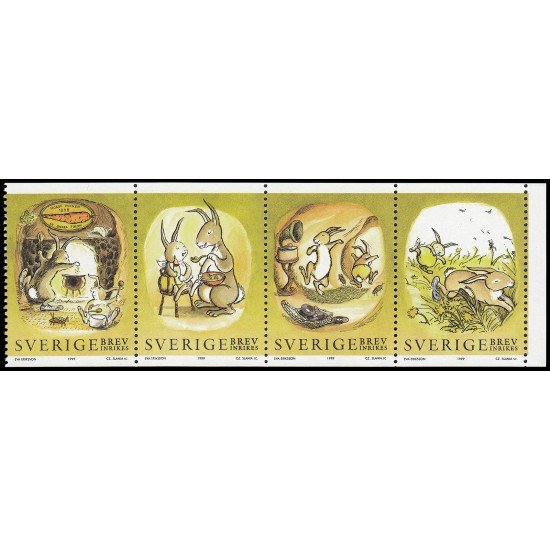 Suecia Sweden 2071/74 1999 Año Nuevo chino Año de la liebre MNH