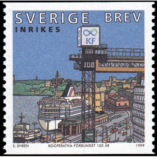 Suecia Sweden 2077 1999 Centenario de la unión cooperativa sueca MNH Suecia Sweden 2077 1999 Centenario de la unión cooperativa sueca MNH
