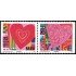 Suecia Sweden 2141/42 2000 San Valentín MNH