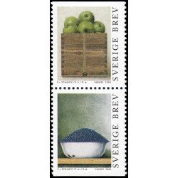 Suecia Sweden 2161/62 2000 Homenaje al pintor Philip von Schantz MNH
