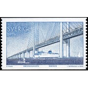 Suecia Sweden 2175 2000 Puente sobre el Oresund MNH