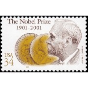 Suecia Sweden 2203 2001 Centenario del Premio Nobel MNH
