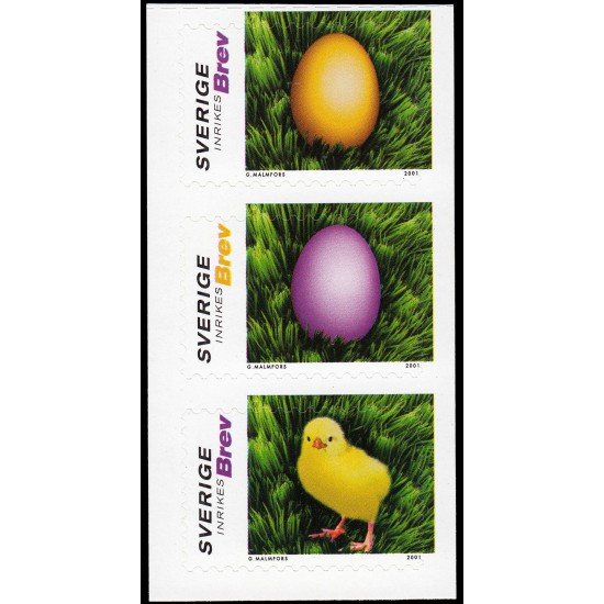Suecia Sweden 2207/09 2001 Pascua Autoadhesivos Suecia Sweden 2207/09 2001 Pascua Autoadhesivos