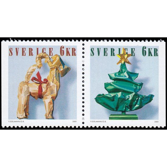 Suecia Sweden 2246/47 2001 Paquetes de regalo MNH Suecia Sweden 2246/47 2001 Paquetes de regalo MNH