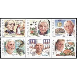 Suecia Sweden 2286/91 2002 Gastronomía sueca MNH Suecia Sweden 2286/91 2002 Gastronomía sueca MNH