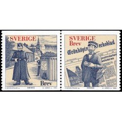 Suecia Sweden 2292/93 2002 Centenario del periódico humorístico Gronkopings Veckobla MNHd Suecia Sweden 2292/93 2002 Centenario del periódico humorístico Gronkopings Veckobla MNHd