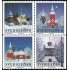 Suecia Sweden 2304/07 2002 Navidad Iglesias en Navidad MNH