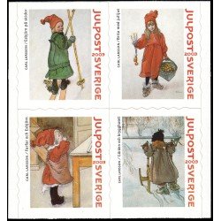 Suecia Sweden 2360/63 2003 Detalles de un cuadro del pintor Carl Larsson Autoadhesivos Suecia Sweden 2360/63 2003 Detalles de un cuadro del pintor Carl Larsson Autoadhesivos
