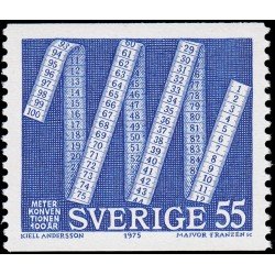 Suecia Sweden 884 1975 Centenario de la convención métrica internacional MNH Suecia Sweden 884 1975 Centenario de la convención métrica internacional MNH