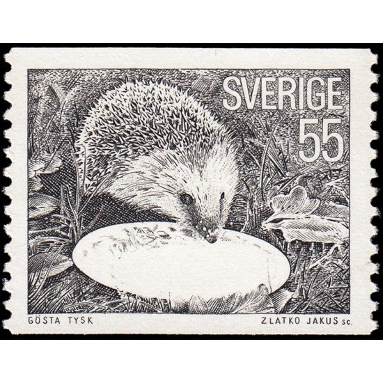 Suecia Sweden 902 1975 Erizo MNH Suecia Sweden 902 1975 Erizo MNH