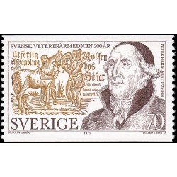 Suecia Sweden 885 1975 200 aniv. de medicina veterinaria en Suecia MNH Suecia Sweden 885 1975 200 aniv. de medicina veterinaria en Suecia MNH