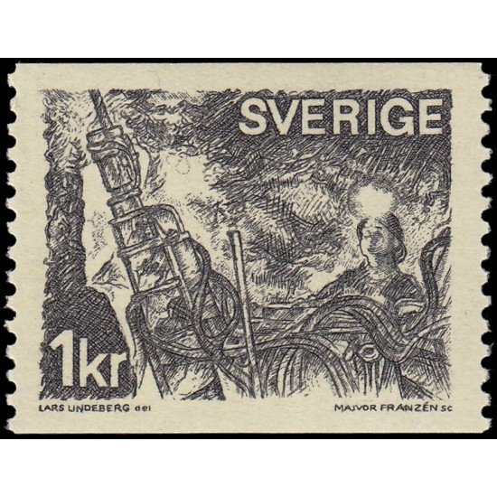 Suecia Sweden 664 1970 Explotación minera MNH Suecia Sweden 664 1970 Explotación minera MNH
