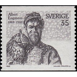 Suecia Sweden 617 1969 Centenario del nacimiento del pintor y escritor Albert Engstrom MNH Suecia Sweden 617 1969 Centenario del nacimiento del pintor y escritor Albert Engstrom MNH