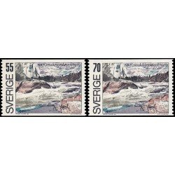 Suecia Sweden 655/56 1970 Año europeo de la conservación de la naturaleza MNH