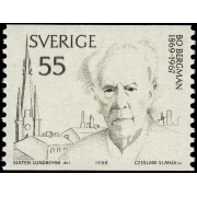 Suecia Sweden 635 1969 Centenario del nacimiento del escritor Bo Bergman MNH