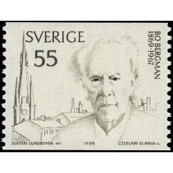 Suecia Sweden 635 1969 Centenario del nacimiento del escritor Bo Bergman MNH