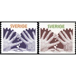 Suecia Sweden 944/45 1976 Protección en el trabajo MNH Suecia Sweden 944/45 1976 Protección en el trabajo MNH