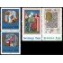 Suecia Sweden 946/49 1976 Navidad Iluminaciones medievales MNH