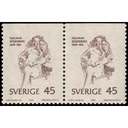 Suecia Sweden 634b 1969 Centenario del nacimiento del escritor Hjalmar Soderberg MNH Suecia Sweden 634b 1969 Centenario del nacimiento del escritor Hjalmar Soderberg MNH