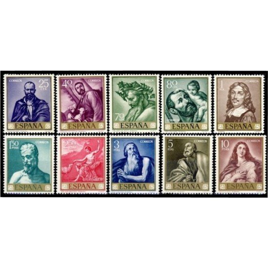 España Spain 1498/07 1963 José de Ribera España Spain 1498/07 1963 José de Ribera