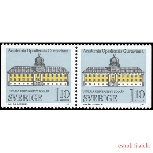 Suecia Sweden 964b 1977 500 aniv. Universidad de Upsala MNH