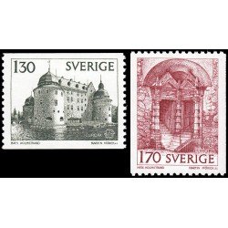 Suecia Sweden 996/97 1978 Europa Monumento Castillo de Orebro MNH Suecia Sweden 996/97 1978 Europa Monumento Castillo de Orebro MNH