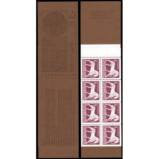 Suecia Sweden C778b 1973 Esculturas de piedra de Gotland Carnet MNH Suecia Sweden C778b 1973 Esculturas de piedra de Gotland Carnet MNH