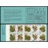 Suecia Sweden C975 1977 Baias salvajes Carnet MNH