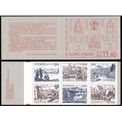 Suecia Sweden C1274 1984 Ciudades antiguas de Suecia Carnet MNH Suecia Sweden C1274 1984 Ciudades antiguas de Suecia Carnet MNH
