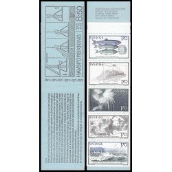 Suecia Sweden C1060 1979 Investigación marina sobre el arenque Carnet MNH Suecia Sweden C1060 1979 Investigación marina sobre el arenque Carnet MNH