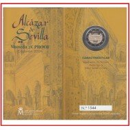 España Spain 2024 Cartera 2€ euros Proof Alcázar Sevilla